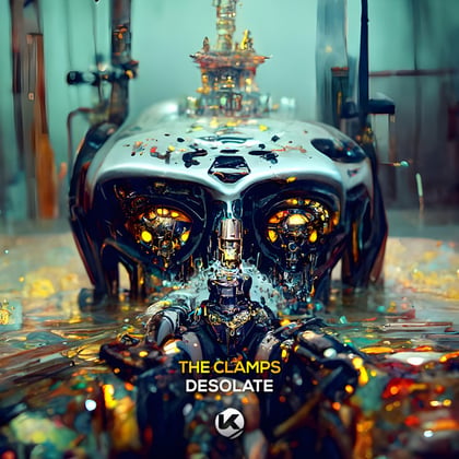 Desolate album by The Clamps & SND - Drum and Bass Cover Art