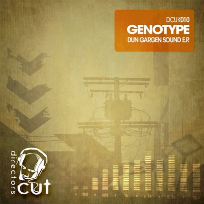 Dun Gargen EP album by Genotype - Drum and Bass Cover Art
