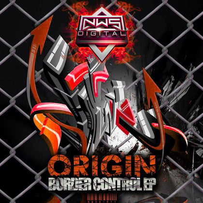 Border Control album by Origin - Drum and Bass Cover Art