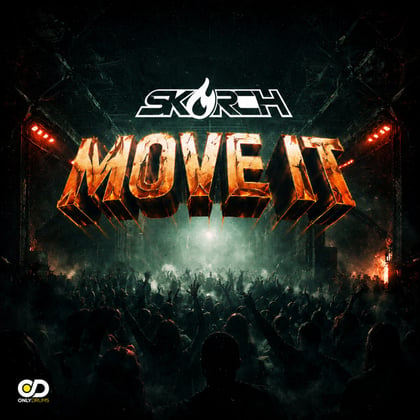 Move It album by Skorch - Drum and Bass Cover Art