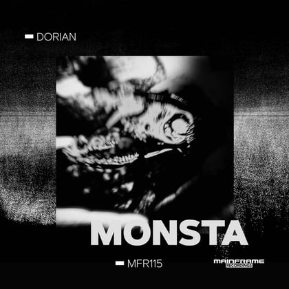 Monsta album by Dorian - Drum and Bass Cover Art