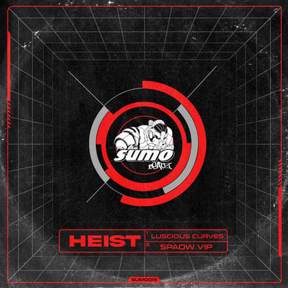 Luscious Curves album by Heist & Zero G - Drum and Bass Cover Art