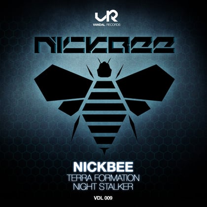 Terra Formation / Night Stalker album by NickBee - Drum and Bass Cover Art