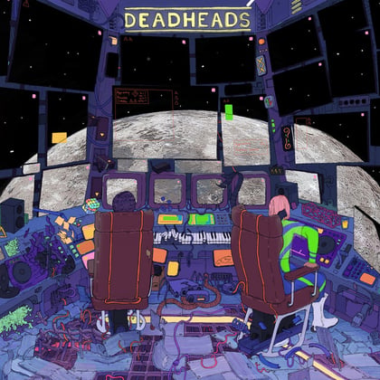 DEADHEADS album by Mandidextrous & Matt Scratch - Drum and Bass Cover Art