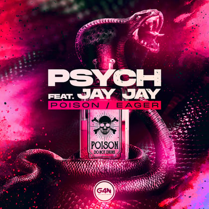 Poison album by Psych - Drum and Bass Cover Art