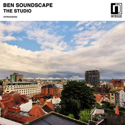 The Studio album by Ben Soundscape - Drum and Bass Cover Art
