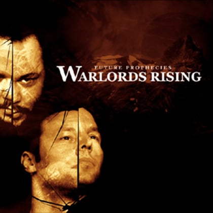 Warlords Rising album by Future Prophecies - Drum and Bass Cover Art