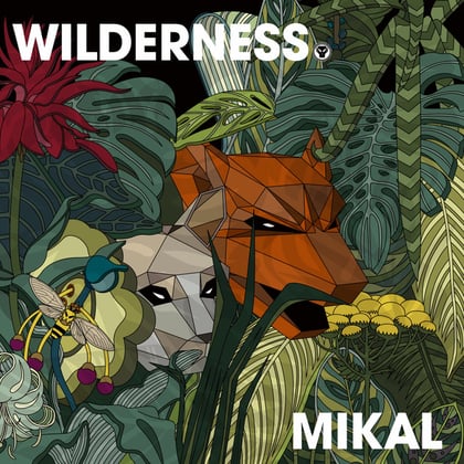 Wilderness album by Mikal - Drum and Bass Cover Art