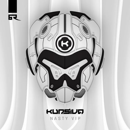 Nasty VIP album by Kursiva - Drum and Bass Cover Art