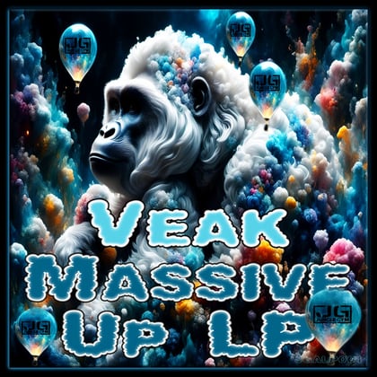 Massive Up album by Veak - Drum and Bass Cover Art