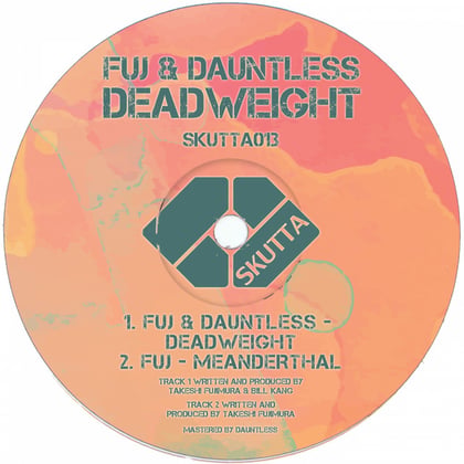 Deadweight album by Fuj - Drum and Bass Cover Art