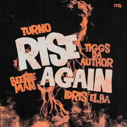 Rise Again album by Turno, Beenie Man, Idris Elba & Tiggs Da Author - Drum and Bass Cover Art
