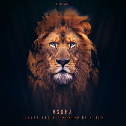 Controlled/Disorder album by Asura - Drum and Bass Cover Art