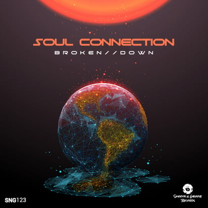Broken Down album by Soul Connection - Drum and Bass Cover Art