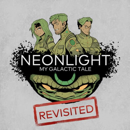 My Galactic Tale Revisited album by Neonlight - Drum and Bass Cover Art
