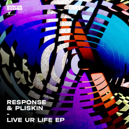 Live Ur Life EP album by Response & Pliskin - Drum and Bass Cover Art
