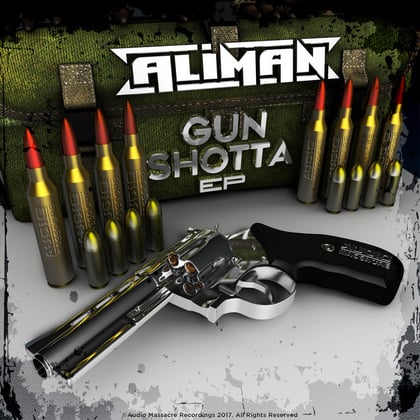 Gun Shotta album by Aliman - Drum and Bass Cover Art