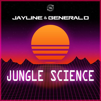 Jungle Science album by Jayline - Drum and Bass Cover Art