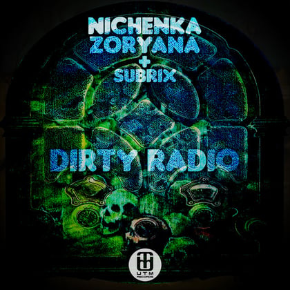 Dirty Radio album by Subrix - Drum and Bass Cover Art