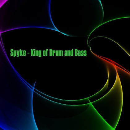 King of Drum & Bass album by Spyke - Drum and Bass Cover Art
