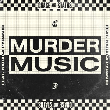 Murder Music album by Chase & Status - Drum and Bass Cover Art