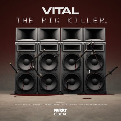 The Rig Killer album by Vital - Drum and Bass Cover Art