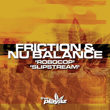 Robocop / Slipstream album by Friction - Drum and Bass Cover Art