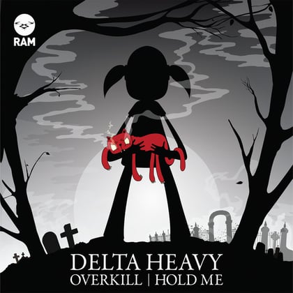 Overkill / Hold Me album by Delta Heavy - Drum and Bass Cover Art