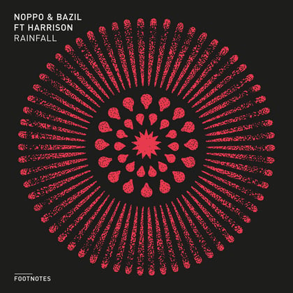 Rainfall album by Noppo - Drum and Bass Cover Art