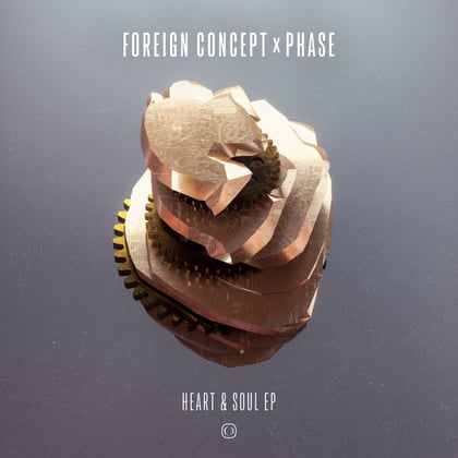 Heart & Soul EP album by Phase - Drum and Bass Cover Art