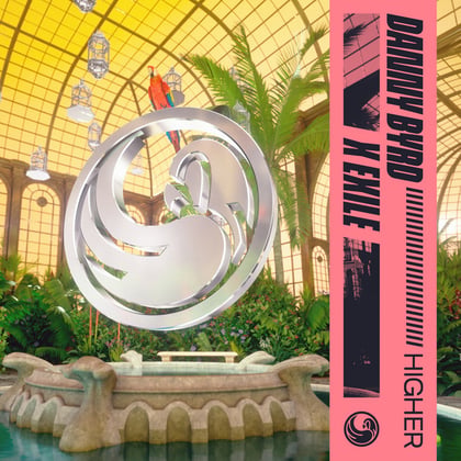 Higher album by Danny Byrd & Exile - Drum and Bass Cover Art