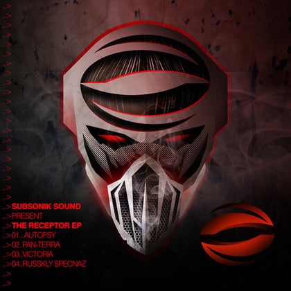 The Receptor EP album by Receptor - Drum and Bass Cover Art