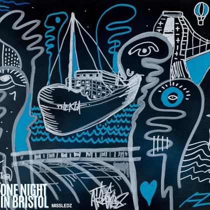 One Night in Bristol album by missledz - Drum and Bass Cover Art