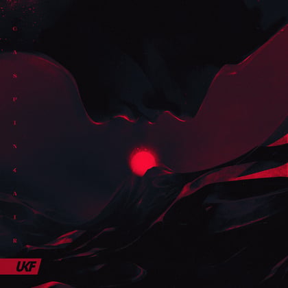 Gaspin 4 Air album by IMANU, The Caracal Project & Leotrix - Drum and Bass Cover Art