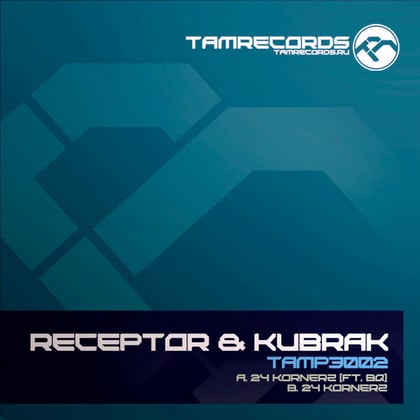 24 Kornerz album by Receptor - Drum and Bass Cover Art