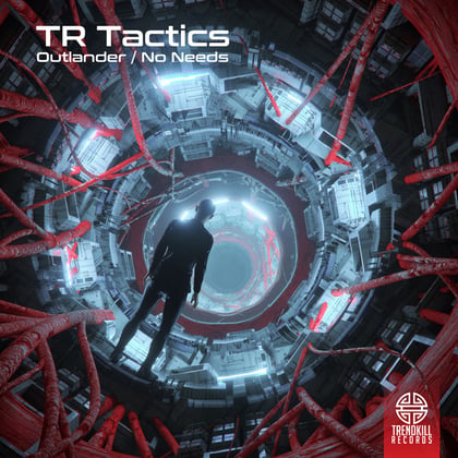 Outlander album by TR Tactics - Drum and Bass Cover Art