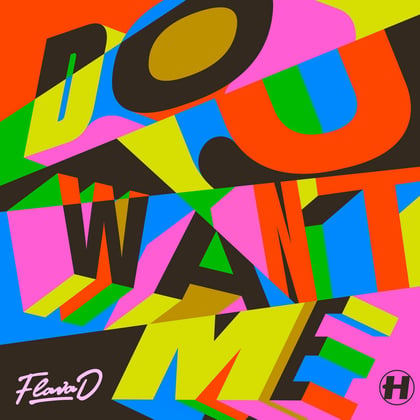 Do U Want Me album by Flava D - Drum and Bass Cover Art