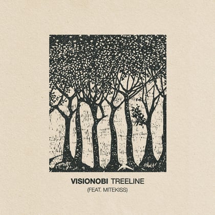 Treeline album by Mitekiss - Drum and Bass Cover Art
