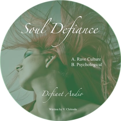 Rave Culture / Psychological album by Soul Defiance - Drum and Bass Cover Art