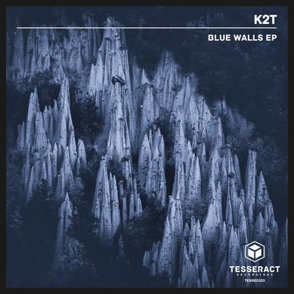 Blue Walls album by K2T - Drum and Bass Cover Art