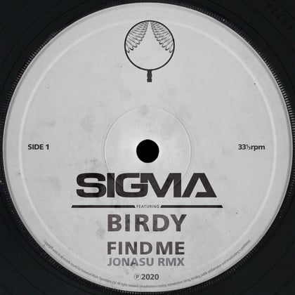 Find Me (Jonasu Remix) album by Sigma - Drum and Bass Cover Art