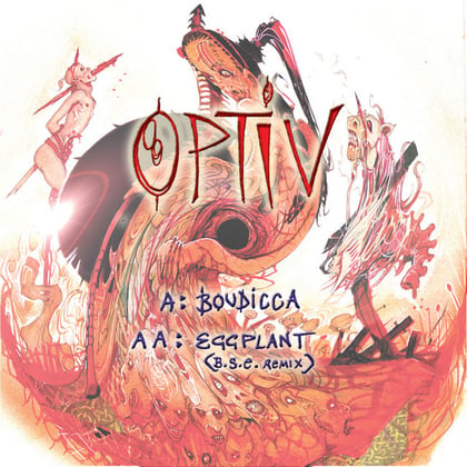 Boudicca / Eggplant (Black Sun Empire Remix) album by Optiv - Drum and Bass Cover Art