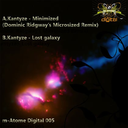 M-Atome Digital 005 album by Kantyze - Drum and Bass Cover Art