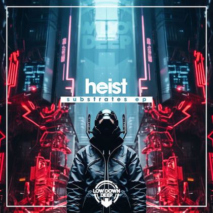 Substrates EP album by Heist & Zero G - Drum and Bass Cover Art