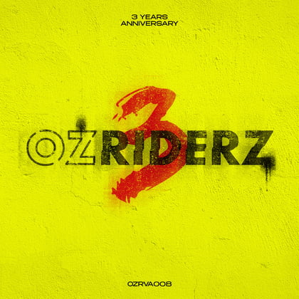 3 Years Anniversary album by Ozma, Lowriderz & Grinder - Drum and Bass Cover Art