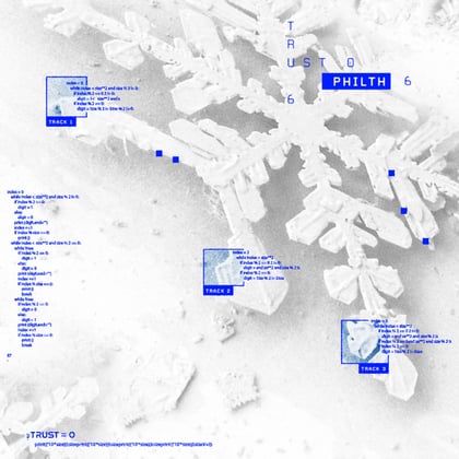Blizzard EP album by Philth - Drum and Bass Cover Art