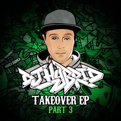 Takeover - Part 3 album by Dub Elements & DJ Hybrid - Drum and Bass Cover Art
