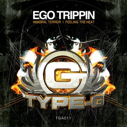 Immoral Terror / Feeling The Heat album by Ego Trippin - Drum and Bass Cover Art
