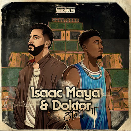 Start It album by Isaac Maya - Drum and Bass Cover Art