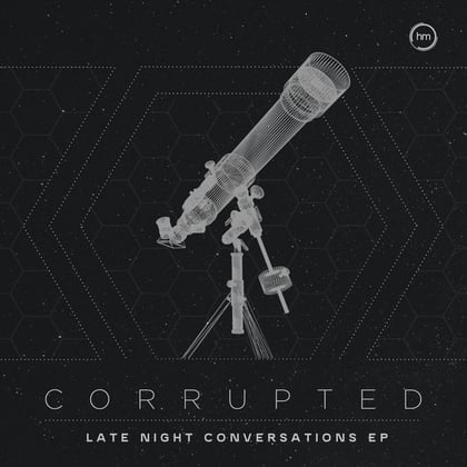 Late Night Conversations EP album by Corrupted - Drum and Bass Cover Art